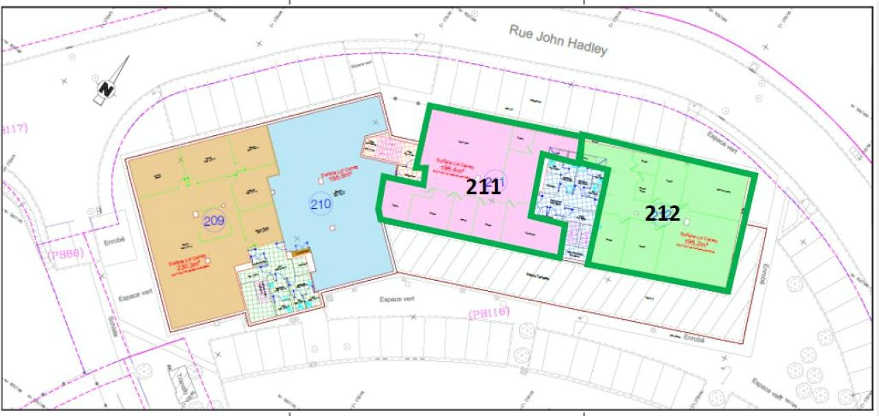 Bureau Villeneuve-d'Ascq 1294m² Location bureau Villeneuve-d'Ascq Nord OLBUR2318678 13